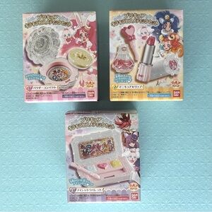 PreCure a la mode Glitter Cosmetics Bandai 2017 RARE Complete Series 3 Box Set